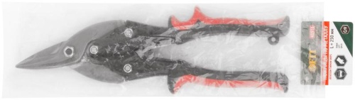 Ножницы по металлу усиленные CrV Профи, прорезиненные ручки, левые 250 мм | код 41571 | FIT фото 3