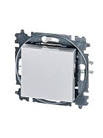 Выключатель одноклавишный ABB Levit жемчуг / ледяной 3559H-A01445 68W | код 2CHH590145A6068 | ABB