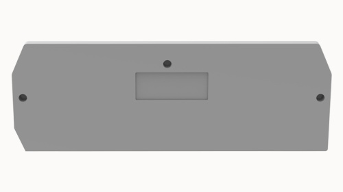 D-WS2.5-QU-01P-11-00Z(H), Концевая крышка, для WS2.5-QU, серый, шт | код 11060000106 | DEGSON
