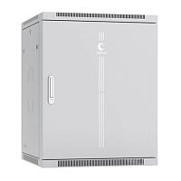 Cabeus SH-05F-15U60/35m Шкаф телекоммуникационный настенный 19 15U 600x350x769mm (ШхГхВ) дверь металл, цвет серый (RAL 7035) | код 7124c | Cabeus