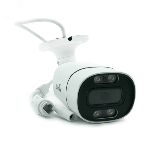 Видеокамера IP 8Мп цилиндрическая уличная ИК-30м IP66 (2.8мм) | код GF-IPIR4252MP8.0 | Giraffe