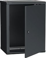 ITK Шкаф настенный LINEA W 18U 600х450мм дверь металл RAL 9005 | код LWR5-18U64-MF | IEK