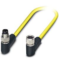 Кабель для датчика / исполнительного элемента SAC-3P-M8MR/0,5-542/M8FR SH BK | код 1406057 | PHOENIX CONTACT