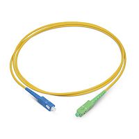 Cabeus FOP(s)-9-SC/APC-SC/UPC-1m Шнур оптический simplex SC/APC-SC/UPC 9/125 sm 1м LSZH | код 8151c | Cabeus