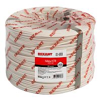 Кабель сигнальный REXANT КCПB 4х0,4 мм, бухта 200м | код 01-4701 | REXANT