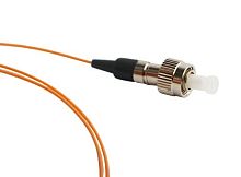 Пигтейл волоконно-оптический MM 62.5/125 FC 1 м LSZH, Hyperline FPT-B9-62-FC/PR-1M-LSZH-OR | код 27870 | Hyperline