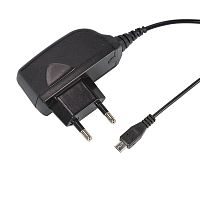 Сетевое зарядное устройство microUSB 220 В (СЗУ) (5 V, max: 1500 mA) шнур 1.2 м черное REXANT | код 16-0260-1 | REXANT