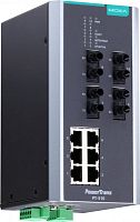 Коммутатор PT-510-4M-ST-48 IEC 61850-3 managed DIN-Rail switch, 6 x 10/100BaseT(X), 4 x 100BaseFX MM, ST connectors, 1 power su | код 00-06074490 | MOXA