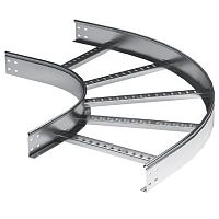 Угол горизонтальный 90 градусов 100х200 R-300 в комплекте с крепежными элементами и соединительными пластинами, необходимыми для монтажа, горячеоцинкованный | код LC1320KHDZ | DKC