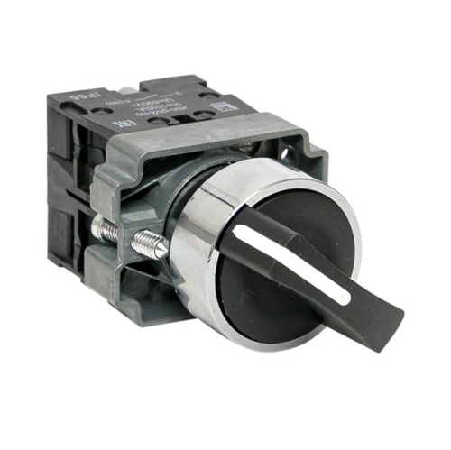 Переключатель BD33 3P короткая ручка 2NO IP65 PROxima | код xb2-bd33-65 | EKF