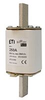 Предохранитель NH-1_K Battery 63A 550V DC (с ударной иглой) | код 004723281 | ETI