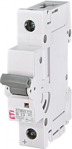 Авт. выключатель ETIMAT P10 DC 1p B 13A (10 kA) | код 261300101 | ETI