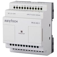 Модуль расширения PR-E-AI-I, 12_24VDC, 4AI, 0/4-20mA | код PR-E-AI-I | Rievtech