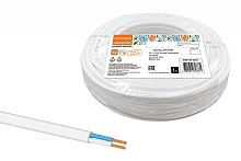 Провод ПУГСП (ПУГНП) 2х1.5 (бухта 5м) белый Народный ТРТС | код SQ0126-0207 | РЭМЗ ТМ
