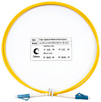 Патч-корд волоконно-оптический (шнур) SM 9/125 (OS2) LC/UPC-LC/UPC 2.0 мм duplex LSZH 15 м черный | код 225264 | Hyperline