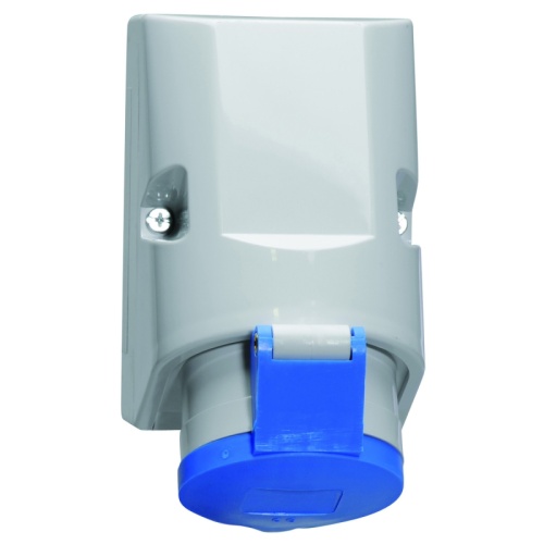 Розетка настенная 32А 3Р(2Р+Е) 230В 6h IP44 126х83 180 гр QC Bals 11949 | код 11949 | Bals
