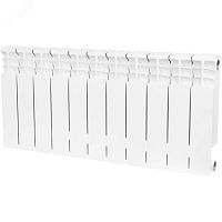 Радиатор биметаллический секционный 500/90/11 боковое подключение | код SRB-0310-050011 | STOUT