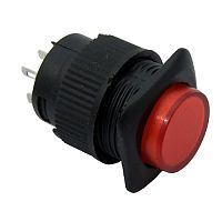Кнопочный переключатель RUICHI R16-504AD-R с замком | код 83054 | Ruichi