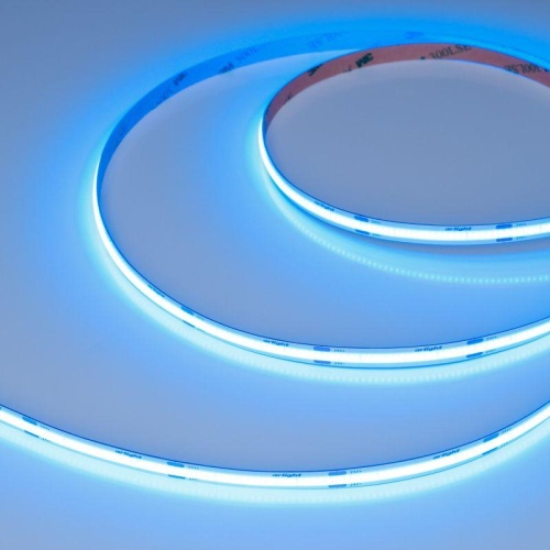 Лента COB-X480-8mm 24V Blue (8 W/m, IP20, 5m) (Arlight, -) | код 47734 | Arlight