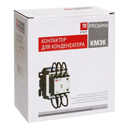 Контактор для конденсатора КМЭК 40квар 230В 2NО+1NC PROxima | код ctrk-s-95-40-230 | EKF фото 3