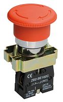 Кнопка LAY5 22 мм² 660/440В, IP40, Красный | код. BBG90-BS-K04 | IEK