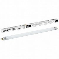 Лампа люминесцентная линейная двухцокольная ЛЛ-12/8Вт, T4/G5, 6500 К, длинна 339,4мм² | код. SQ0355-0004 | TDM