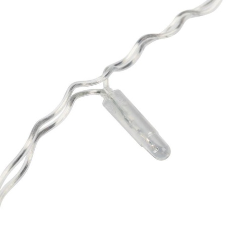 Гирлянда светодиодный Дождь 2х1,5 м, постоянное свечение, прозрачный провод, 230 В, диоды тёплый белый | код 235-306 | Neon-Night фото 3