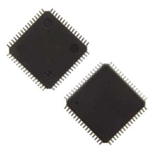 ADS1278IPAPR, аналого-цифровой преобразователь Texas Instruments, 24 бит, 8-ми канальный, сигма-дельта, корпус HTQFP-64 | код 111172 | Texas Instruments