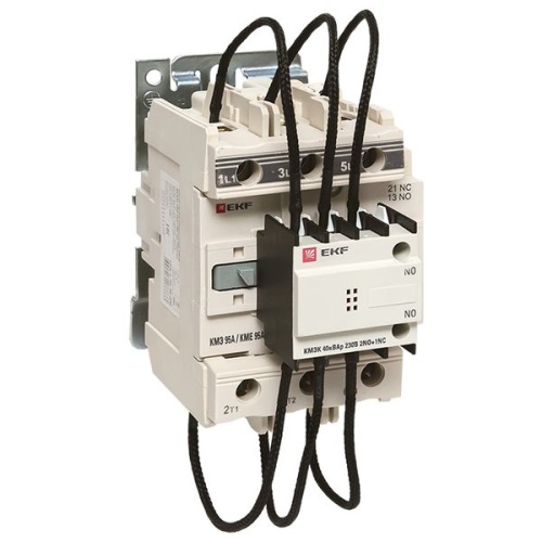 Контактор для конденсатора КМЭК 40квар 230В 2NО+1NC PROxima | код ctrk-s-95-40-230 | EKF фото 2
