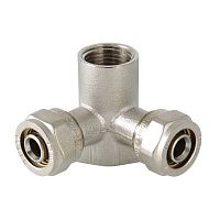 Водорозетка обжимная проходная 20х1/2" | код. VTm.334.N.200420 | VALTEC