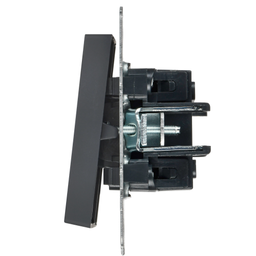 BRITE Выключ. 2-кл. с инд. отел. 10А ВС10-2-9-БрГ граф. IEK | код BR-V20-2-10-K53 | IEK фото 4