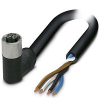 Силовой кабель SAC-4P-10,0-PVC/M12FRL | код 1425100 | PHOENIX CONTACT