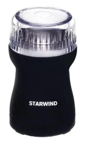 Кофемолка Starwind SGP4421 200Вт сист.помол.:ротац.нож вместим.:40гр черный | код 347071 | STARWIND