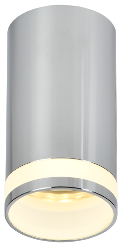 Светильник 4005 накладной потолочный под лампу GU10 хром IEK LT-UPB0-4005-GU10-1-K23 фото 3