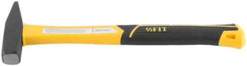 Молоток кованый, фиберглассовая усиленная ручка, Профи 300 гр. | код 44333 | FIT фото 5
