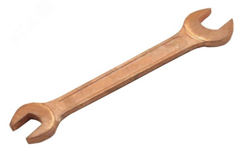 Ключ гаечный (рожковый) двусторонний 30х32 омедненный | код 290400 | Sitomo