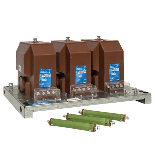 Трёхфазная группа трансформаторов напряжения НИОЛ-СТ-10-2М1-100/V3/100/V3/100/3-0,5/0,5/3Р-20ВА/20ВА/100ВА У2 | код 3NIOLST-21332-20/20/100BA | EKF фото 2