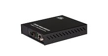 Медиаконвертер управляемый GIGALINK, UTP-SFP, 10/100/1000 Мбит/c | код GL-MC-UTPG-SFPG-FM | GIGALINK