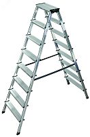 Стремянка двухсторонняя DOPPLO 2х8 ступеней | код 120373 | KRAUSE
