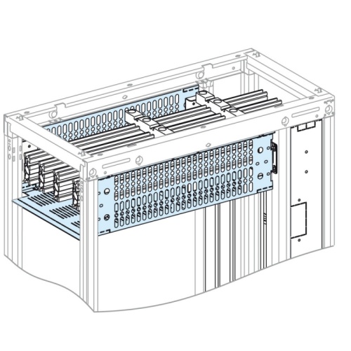 КРЫШКА ДЛЯ СЕКЦ. ГОРИЗОНТАЛЬНЫХ ШИН, Ш650, Г400 | код LVS04976 | SCHNEIDER ELECTRIC