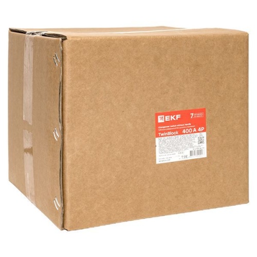 Рубильник 400A 4P реверсивный без рукоятки управления TwinBlock EKF | код tb-s-400-4p-rev | EKF фото 7