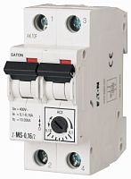 Модульный автомат защиты двигателя 0,25 А, 2 полюса, Z-MS-0,25/2 | код 248390 | EATON