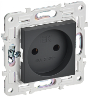 SKANDY Роз. без з/к/ш 10А SK-R02T титан IEK | код SK-R10-10-K48 | IEK