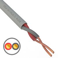 Кабель огнестойкий REXANT КПСнг(А)-FRLSLTx 1x2x0,50 мм кв, бухта 200 м | код 01-4930 | REXANT