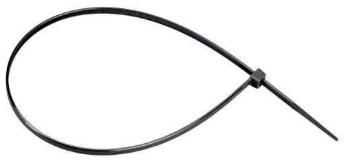 Хомут P6.6 стандартный черный 4.8х370мм 100шт/упак IEK | код UHH30-D048-370-100-K02 | IEK