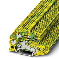 Двухъярусная заземляющая клемма PTTBS 1,5/S/2P-PE | код 3214518 | PHOENIX CONTACT