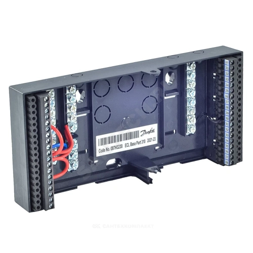 Клеммная панель для ECL Comfort 210/310 (087H3220) для монтажа на стене ил и DIN-рейке (35мм) | код 087H3230 | Danfoss
