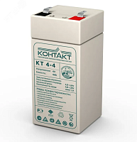 Аккумулятор 4В 4Ач | код КТ 4-4 | Контакт АКБ