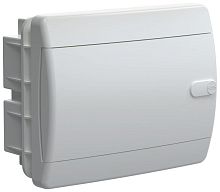 UNION Compact Корпус пластиковый ЩРВ-П-8 IP41 белая дверь IEK | код UIC-KP13-V-08-41-K01 | IEK