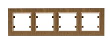 Рамка 4-м Karea горизонт. дуб Makel 56101704